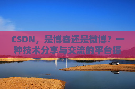 CSDN,是博客还是微博?一种技术分享与交流的平台探讨